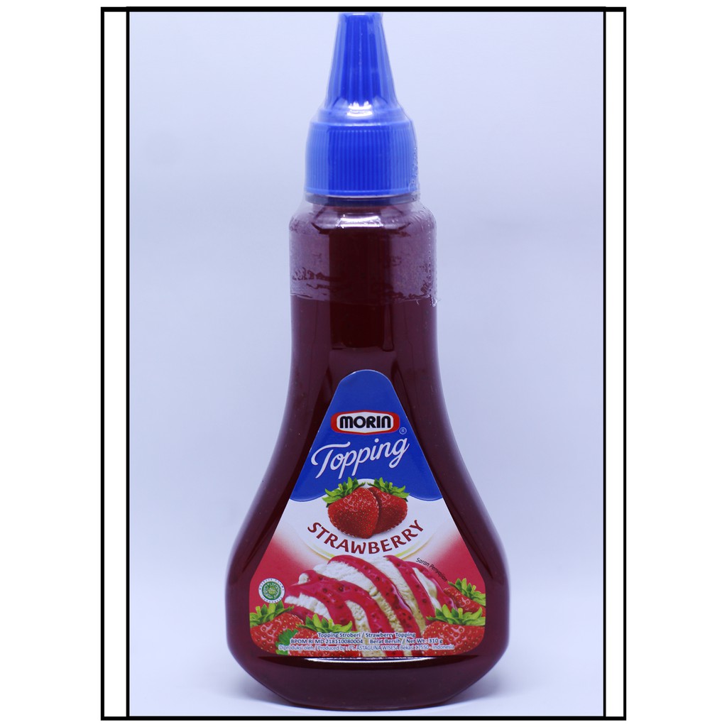 

MORIN TOPPING STRAWBERRY 310gr