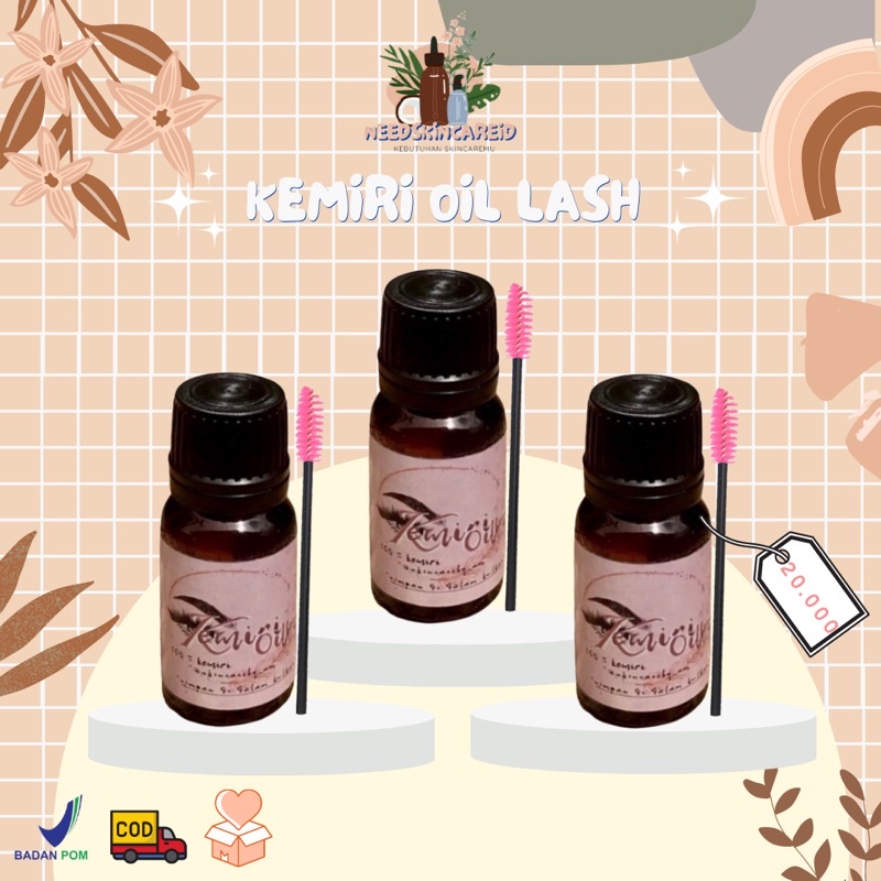 [READY STOCK] KEMIRI OIL LASH SKINCARE BY SM (SERUM PEMANJANG BULU MATA)