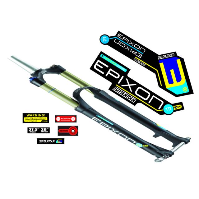 Stiker decal Fork Epixon TR Sepeda MTB