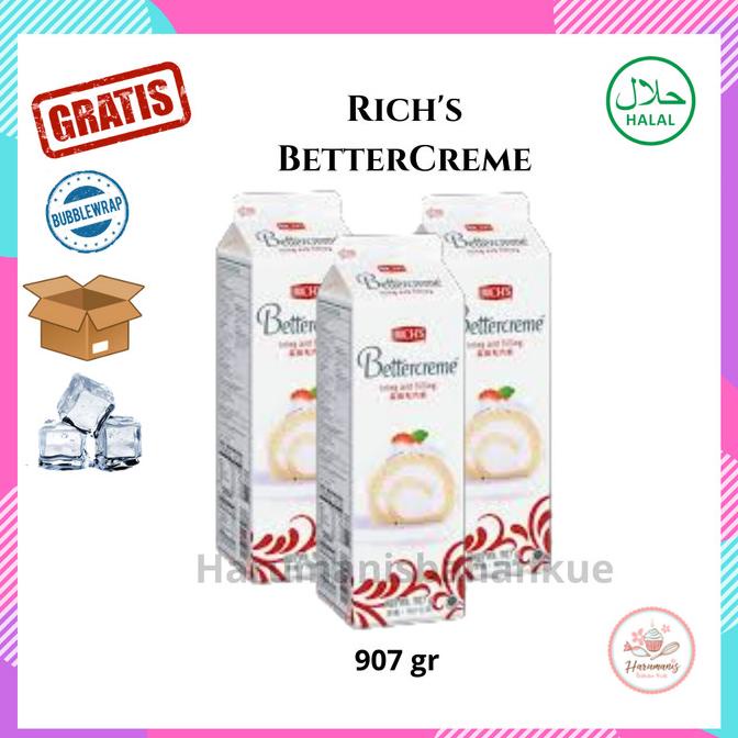 

] Rich Richs Bettercreme Better Creme 907gr