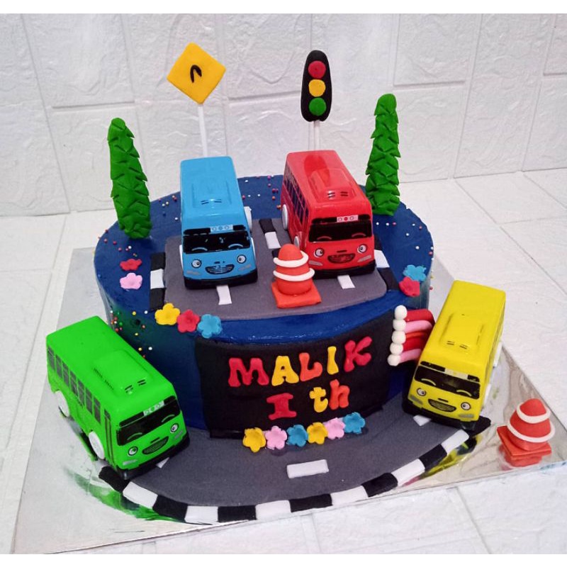kue ulang tahun Mobil Tayo / kue ultah / kue hbd / kue tart / kue online / kue karakter / kue custom / kue korea / kue ultah korea / mini cake / kue blackforest / buttercream / whippcream / fondant