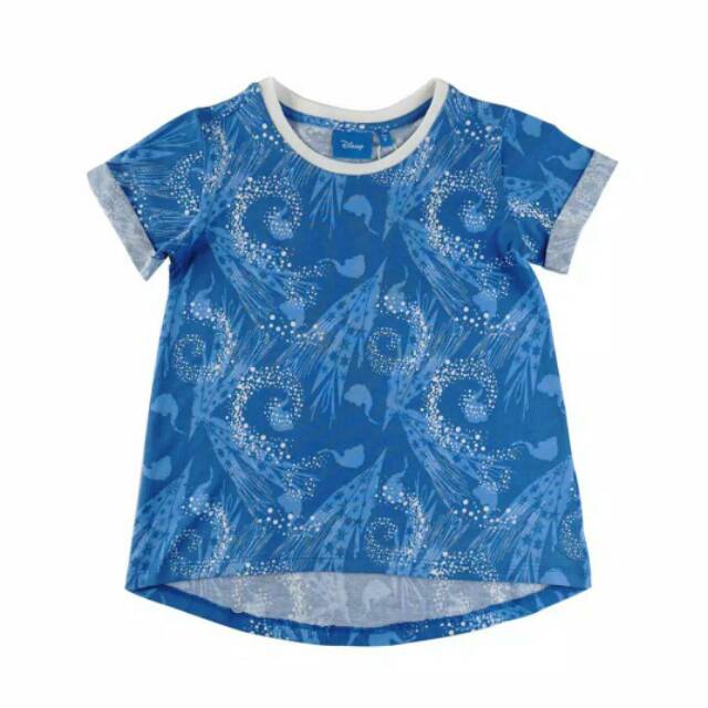 Kids Icon Kaos Anak Perempuan Disney Frozen With Full Printing Karakter Frozen