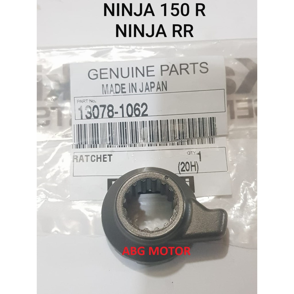 GIR GIGI GEAR RACHET LAWAN ENGKOL SLAHAN SELAHAN NINJA 150 R RR ORIGINAL