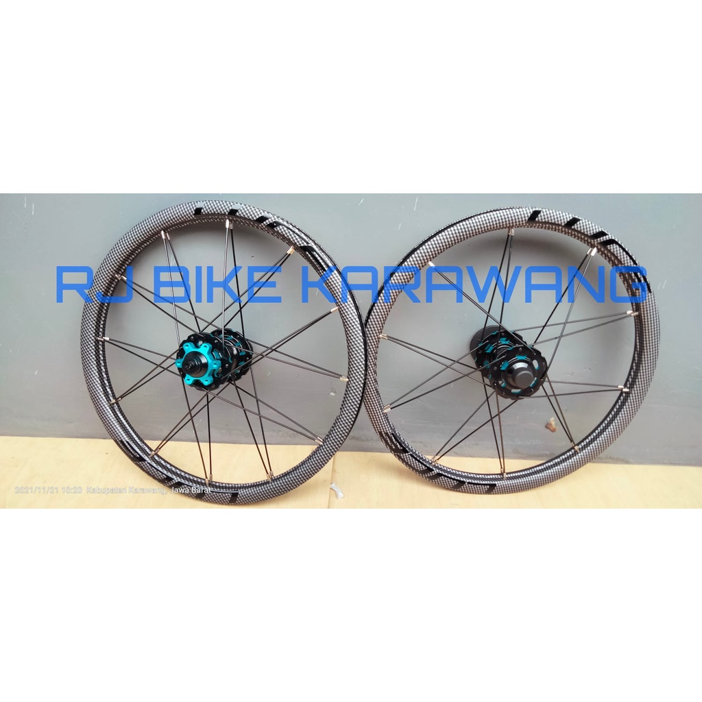 Wheelset Luce 16 349 Carbon Ws09 Disc Brake Jump Hole