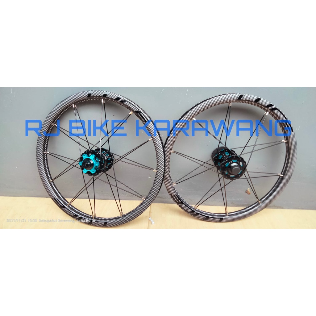 Wheelset Luce 16 349 Carbon Ws09 Disc Brake Jump Hole