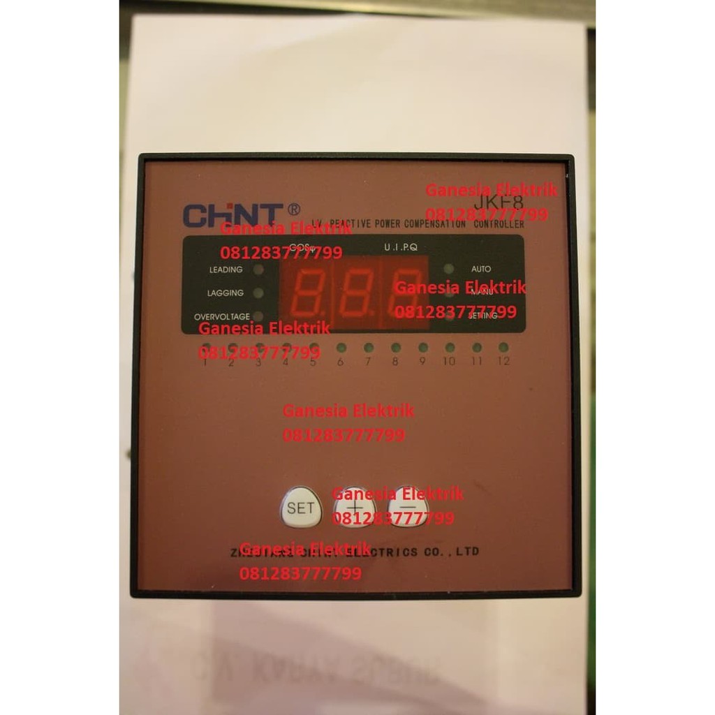 Chint JKF8 Intelligent Power Factor Compensation Controller 12 Steps