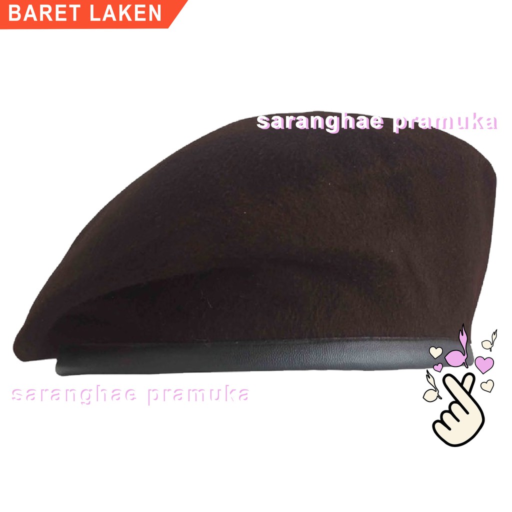 Topi Baret Pramuka Laken Berkualitas