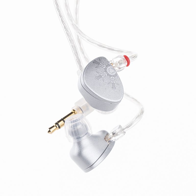 Moondrop ARIA Snow Headset In-Ear Dinamis LCP Diafragma