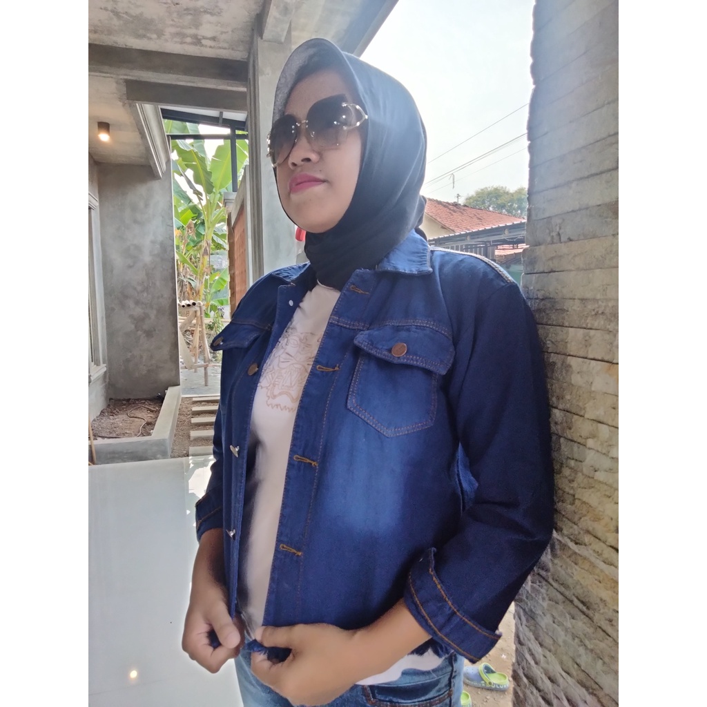 alvan.id PABLO JAKET JEANS DENIM WANITA