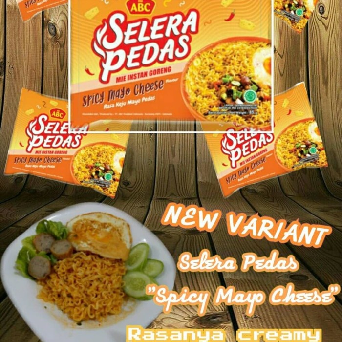 

Ss5g74gfd Mi Abc Selera Pedas Goreng Spicy Mayo Cheese 75Gram Ff04151