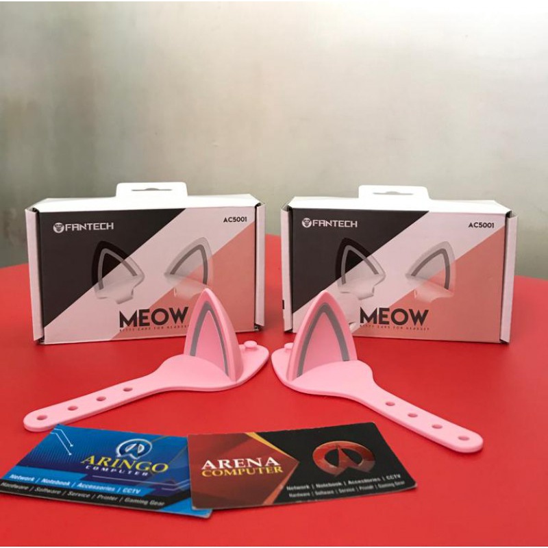 Headset Fantech GAMING CLIP MEOW AC5001 PINK