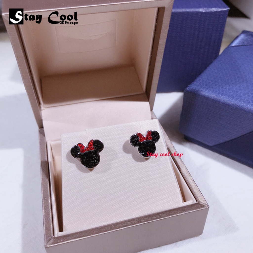 Anting titanium asli mickey mouse Korean Fashion Qualitas Import Bisa Cod Bayar Ditempat