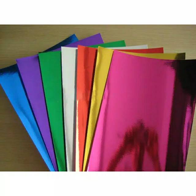 Jual Kertas Kilat Manila Hologram Warna Warni Indonesia Shopee Indonesia