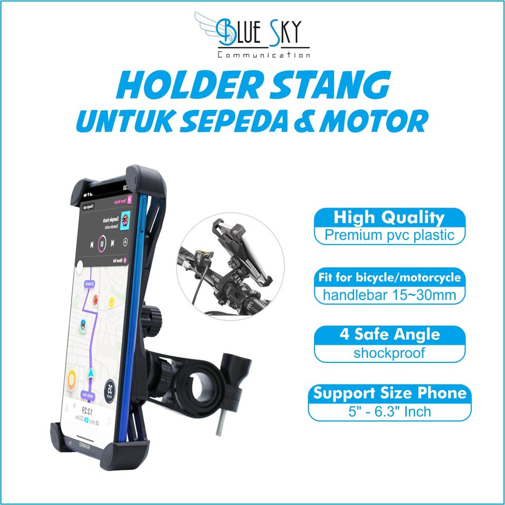 HOLDER STANG UNIVERSAL SEPEDA MOTOR