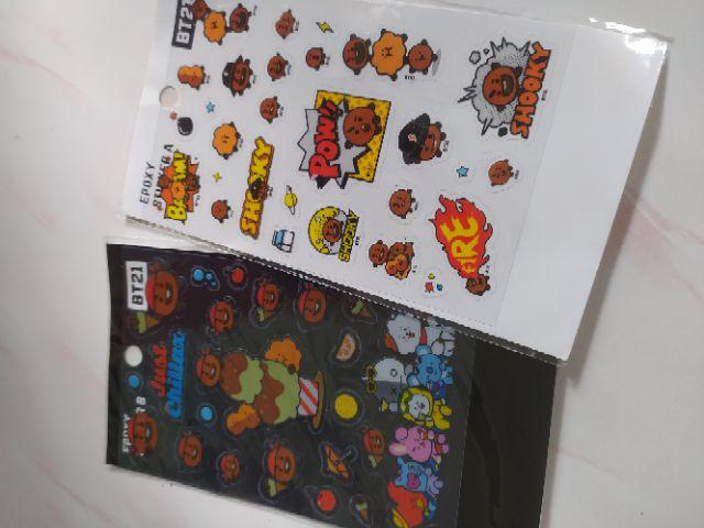 Stiker Dinding Desain Bts Bangtan Boys Bts Bangtan Boys Bt21