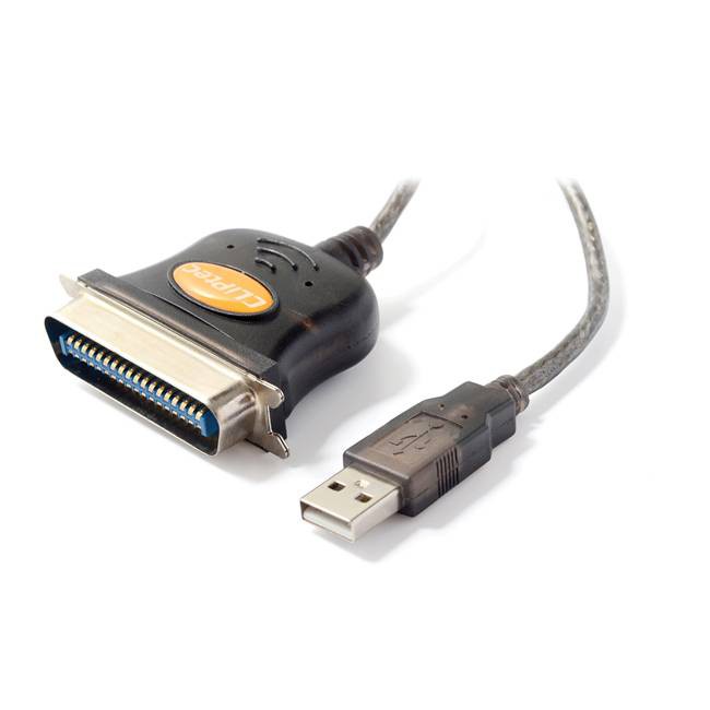 usb to parallel printer cable converter cliptec ocb301 - Kabel usb to lpt pararel ocb-301