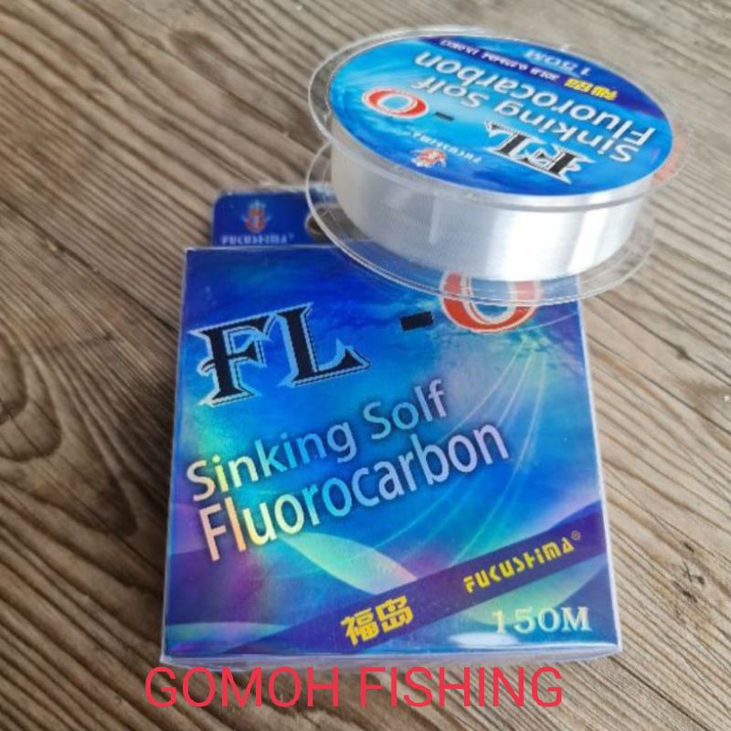 Senar Pancing Fluorocarbon Sinking Fukushima FL-O Panjang 150