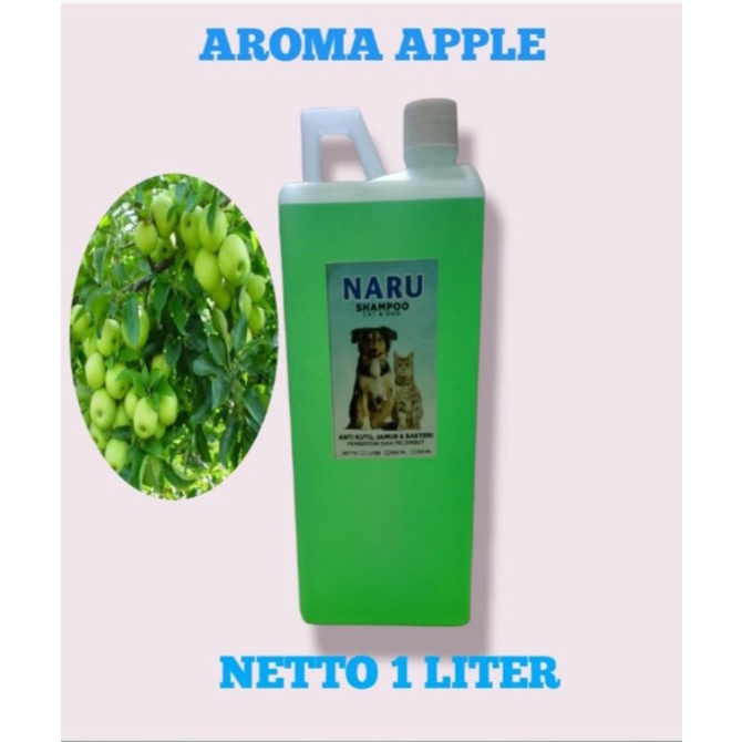 SHAMPOO KUCING DAN ANJING ANTI JAMUR - KUTU - RONTOK - FLAX  NETTO: 1 liter