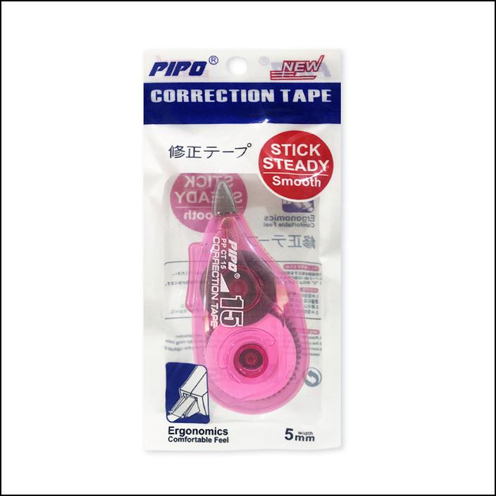 

[1Pc Pink] Pipo Correction Tape Ppct 15 Casing Warna Pink
