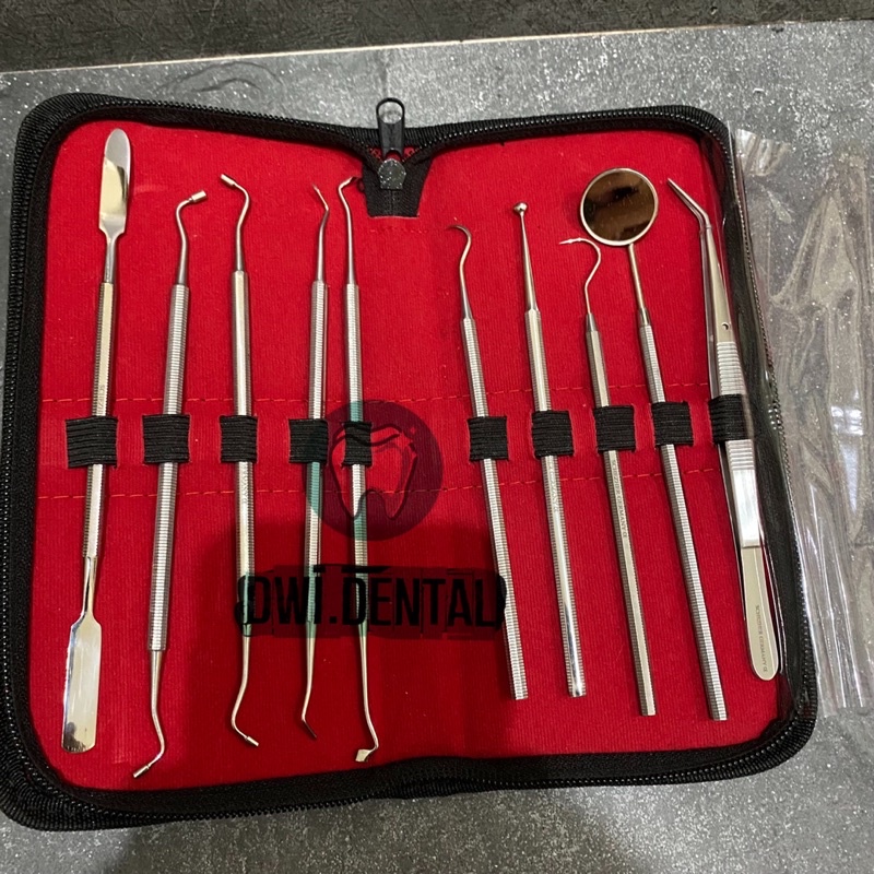 C5.5 - Schezher Dental diagnostic kit basic instrument instrumen dasar