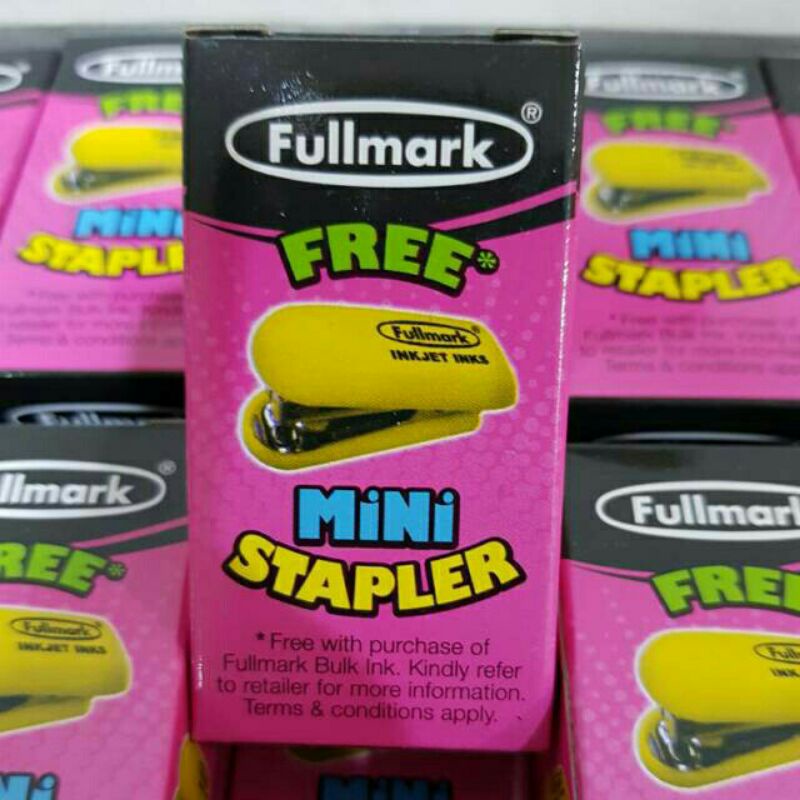 

Stapler Kecil Fullmark, Mini Stapler Fullmark, Stapler Fullmark, Staples Hekter Mini, Jekrekan Kecil