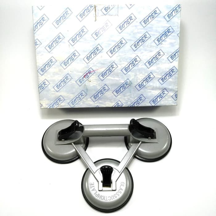 BOTER Kop Kaca 3 Kaki / Glass Suction Plate Kualitas Top