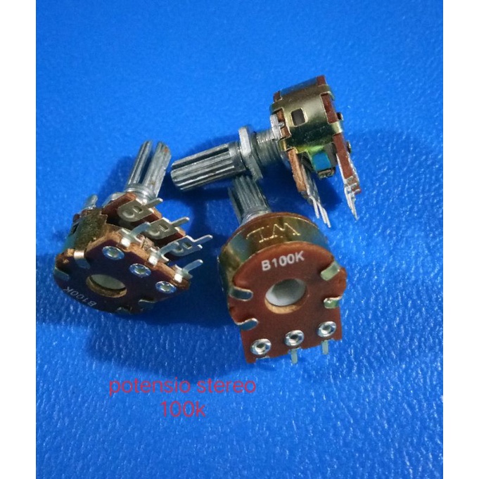 POTENSIO 100K STEREO RRT POTENSIO METER 100K STEREO
