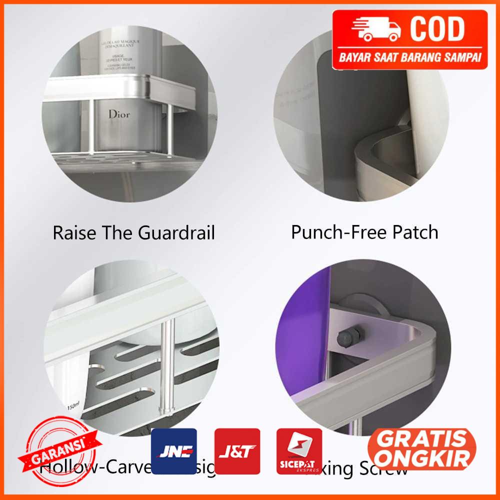 Rak Gantung Kamar Mandi Bathroom 2PCS SHR241
