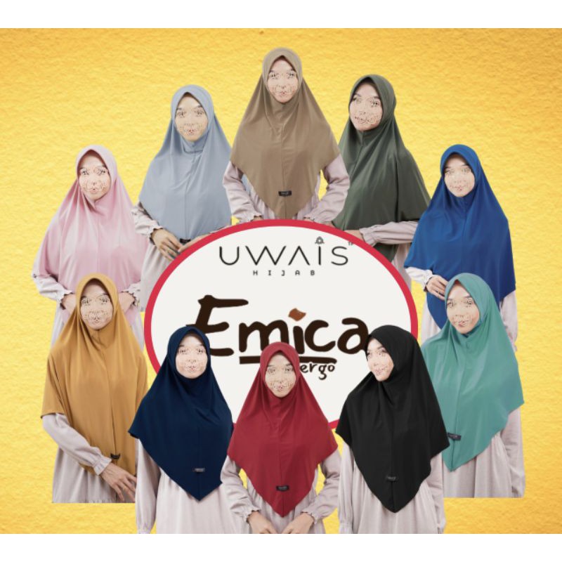 uwais emica bergo softpad small dan reguler