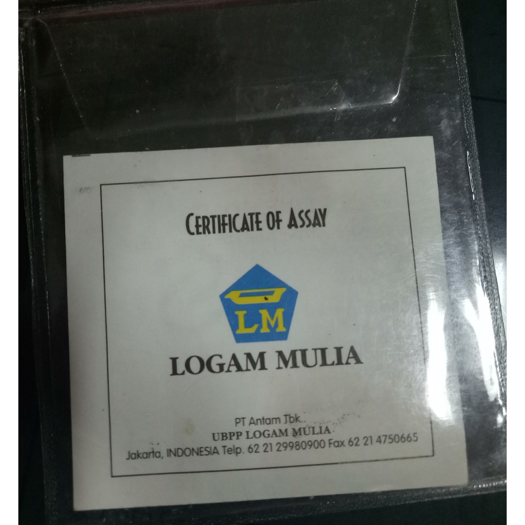 Logam Mulia Antam 10 gram retro