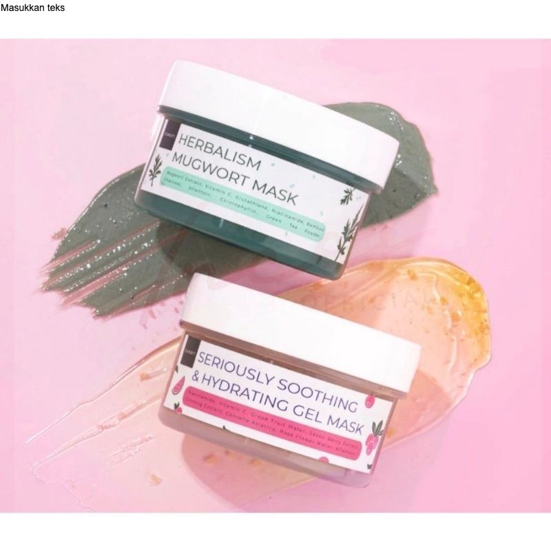 MASKER SCARLETT / SCARLET HERBALISM MUGWORT MASK