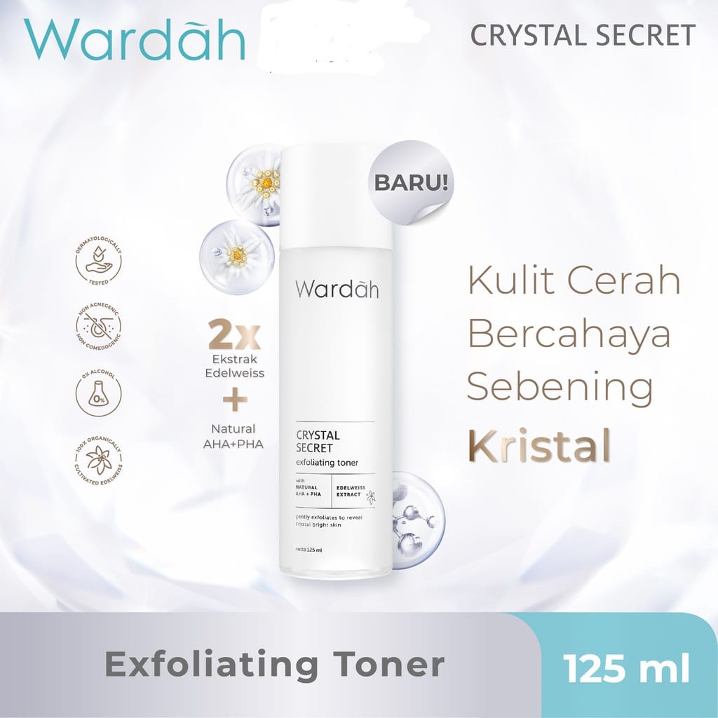 WARDAH Crystal Secret Exfoliating Toner 125ml