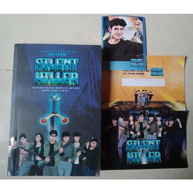 Preloved Novel Original Silent Killer Karya Sabrina Febrianti