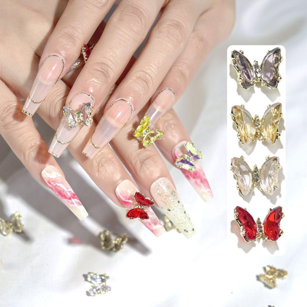 Preva 5Pcs/pak Dekorasi Nail Art DIY Nail Beauty Kristal Aksesoris Kuku