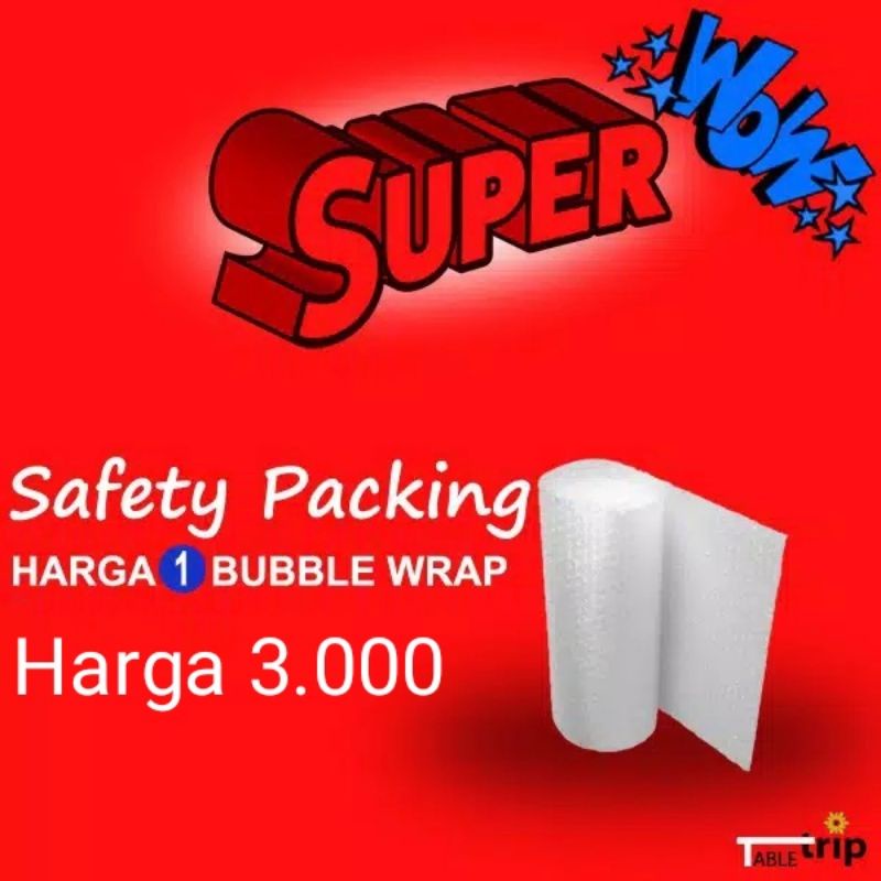 

penambah packing ( babble wrap )