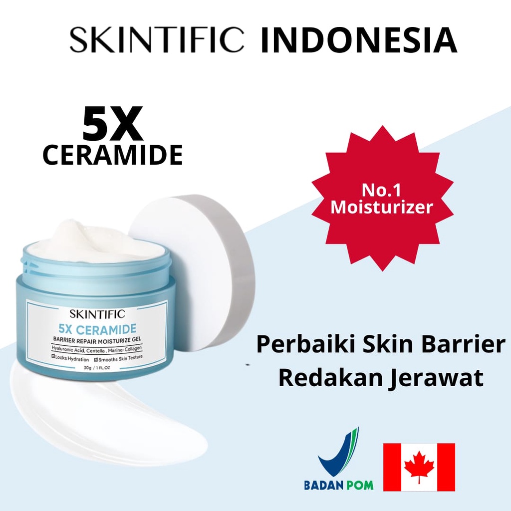 SKINTIFIC 5X Ceramide Barrier Repair Moisture Gel 30g