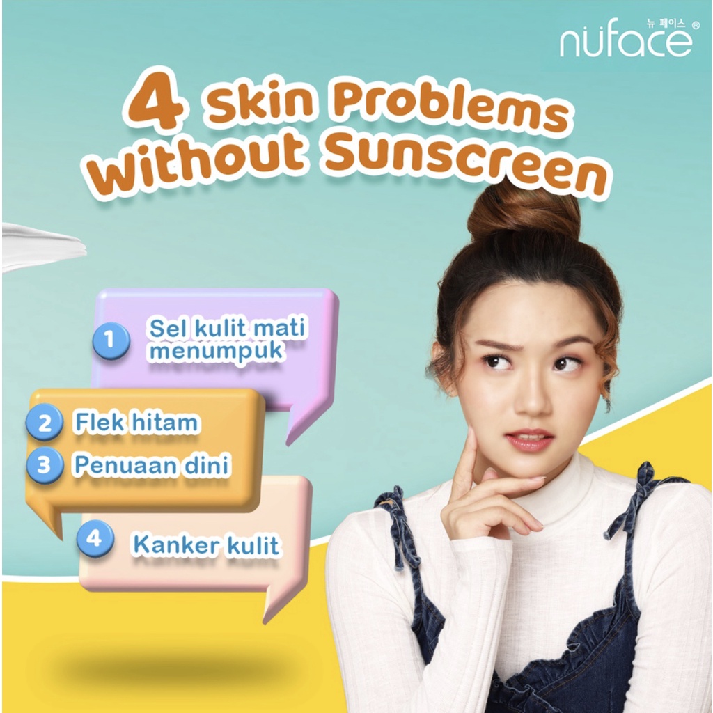 Nuface Cover Me Sun Shield Sunscreen Wajah SPF 50