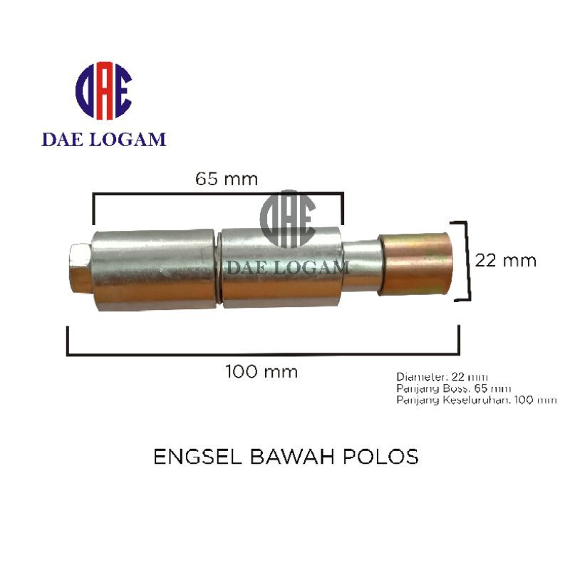 Engsel Bawah Pintu Garasi Handerson