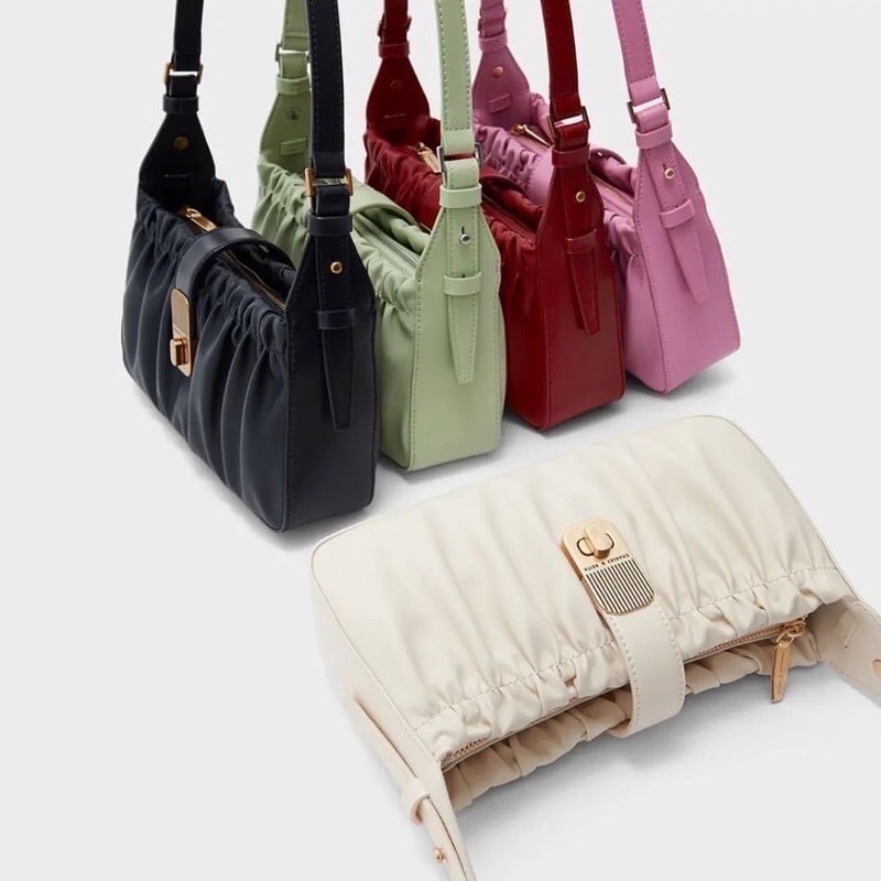 C enya ruched bag