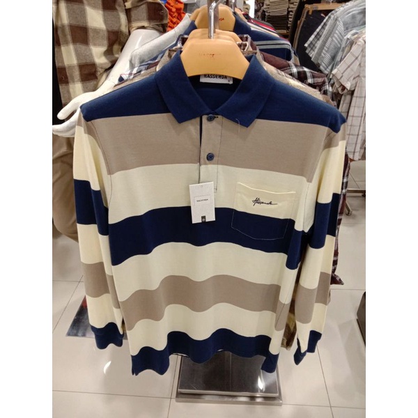 HASSENDA KAOS POLO PRIA LENGAN PANJANG NEW ARRIVAL