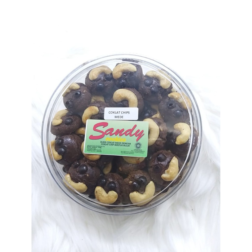 COKLAT CHIP MEDE (SANDY COOKIES) KEMASAN 500GR