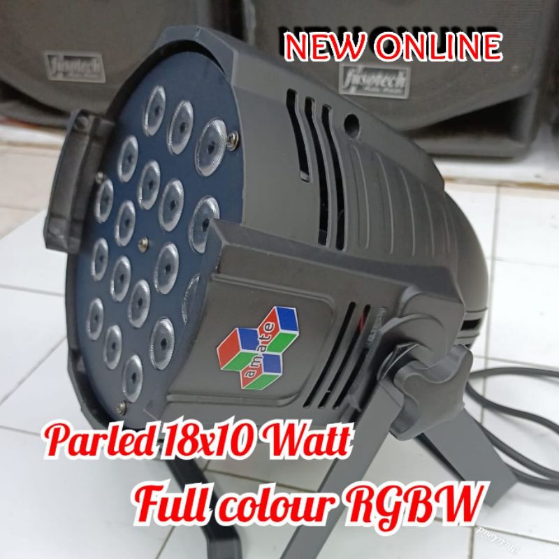 LAMPU PARLED AMATE 18LEDx10watt FULL COLOUR RGBW