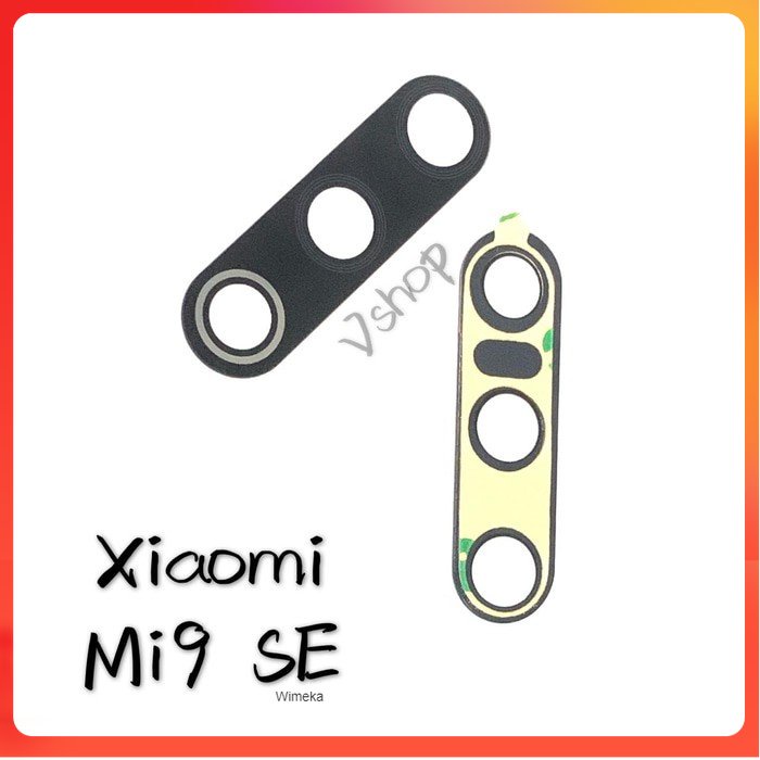 WMK Lensa Kamera Kaca Kamera Belakang XIAOMI MI9 SE - MI 9 SE