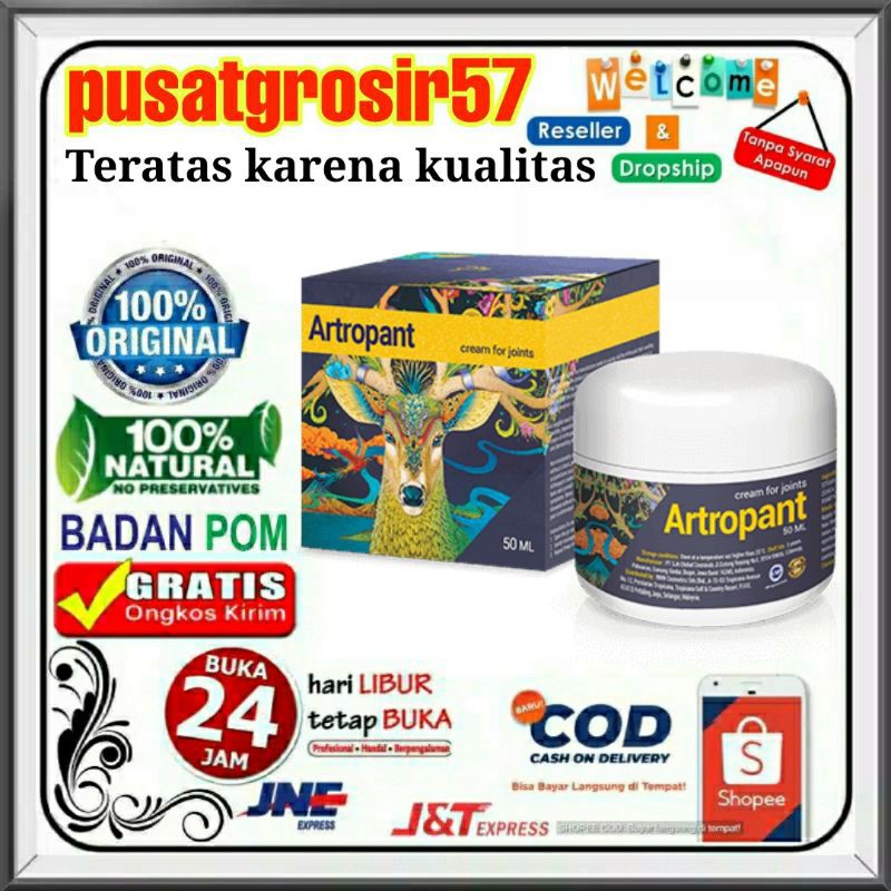 Artropant asli 100% original - cream artropant obat nyeri sendi mengatasi penyakit sendi otot kaku