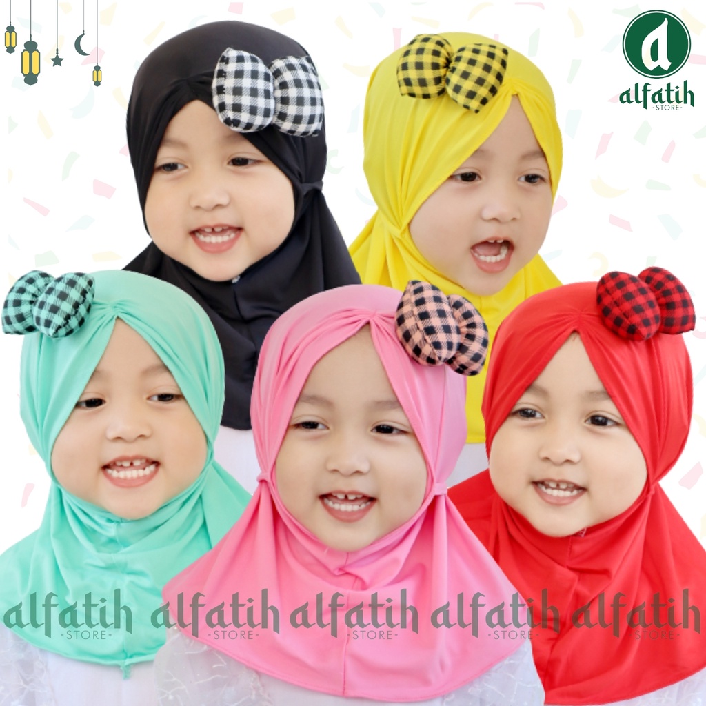 ALFATIH STORE / HIJAB ANAK MINIE KOTAK SAMPING / JILBAB ANAK MURAH / HIJAB ANAK / HIJAB BAYI  HIJAB BAYI COD / KERUDUNG ANAK HIJAB ANAK BAYI PEREMPUAN / HIJAB ANAK / JILBAB ANAK BAYI USIA 2 TAHUN BAHAN JERSEY PREMIUM NYAMAN DI PAKAI