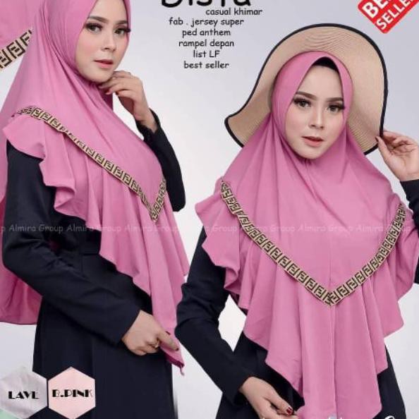 HIJAB INSTAN DISTA / JILBAB TERMURAH ORI DK