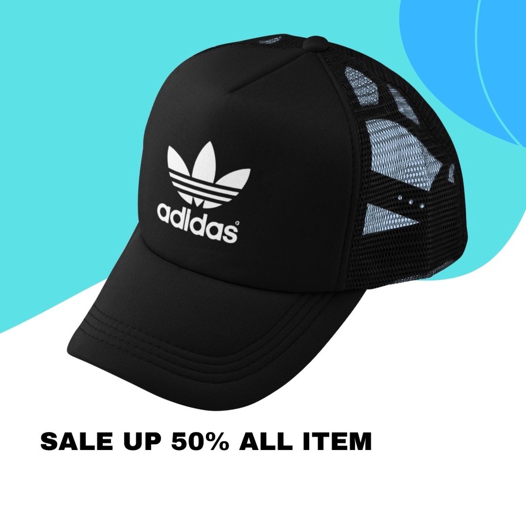 Topi Jaring | Topi Tracker ADIDAS Sport Fashion