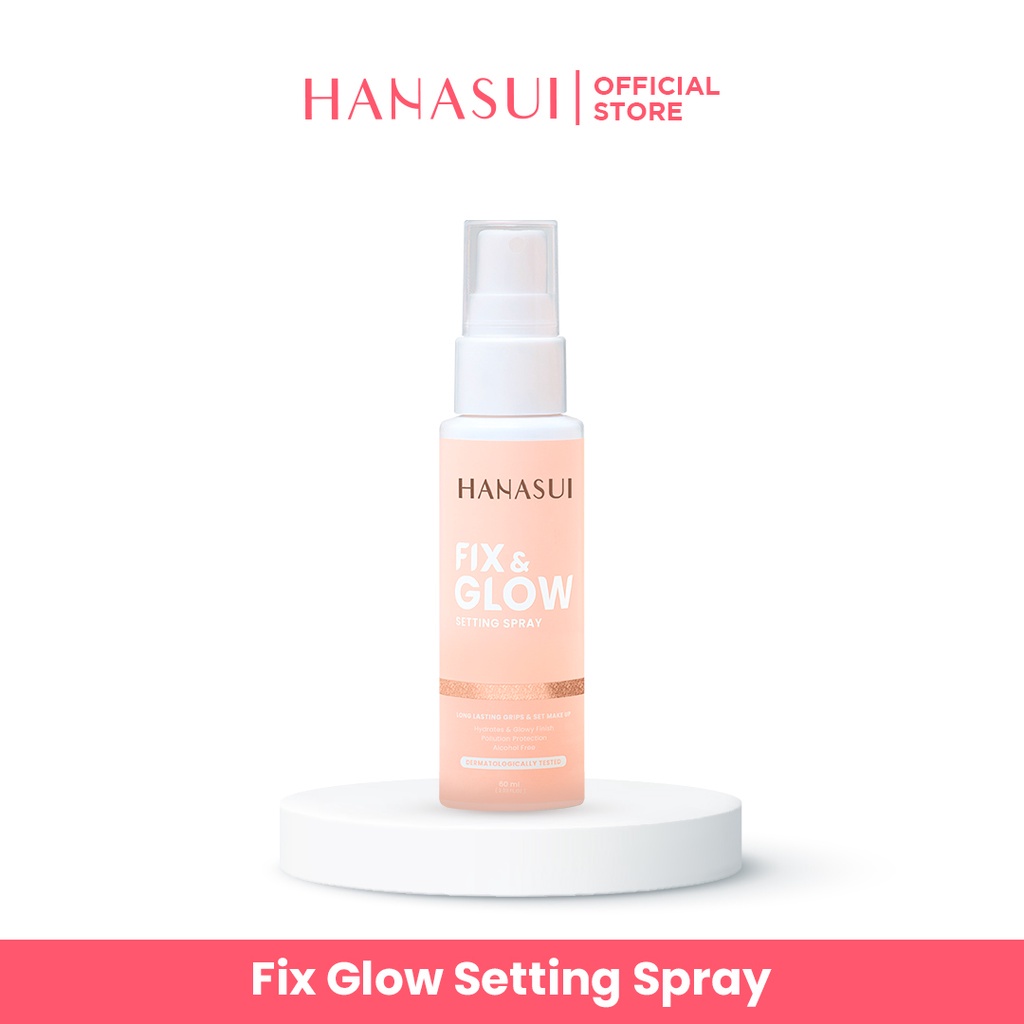 ⭐️ Beauty Expert ⭐️ HANASUI Collagen Series - Make Up Remover + Collagen Water 100ml - Fix &amp; Glow Setting Spray 60ml | Micellar Cleansing 100ml