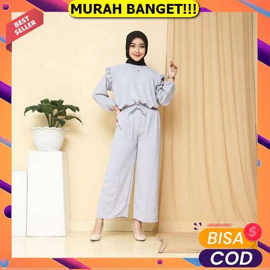 ⇥ One Set Polos | Setelan Wanita Terbaru | One Set Rayon Terbaru | Setelan Rayon | Setelan Wanita Te
