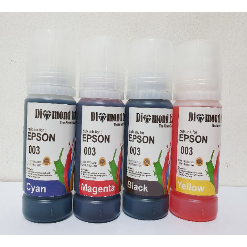 Tinta Epson 003 Printer L1210 L3210 L3250 L5290 Diamond Ink